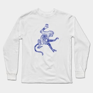 Mandala Monkey Long Sleeve T-Shirt